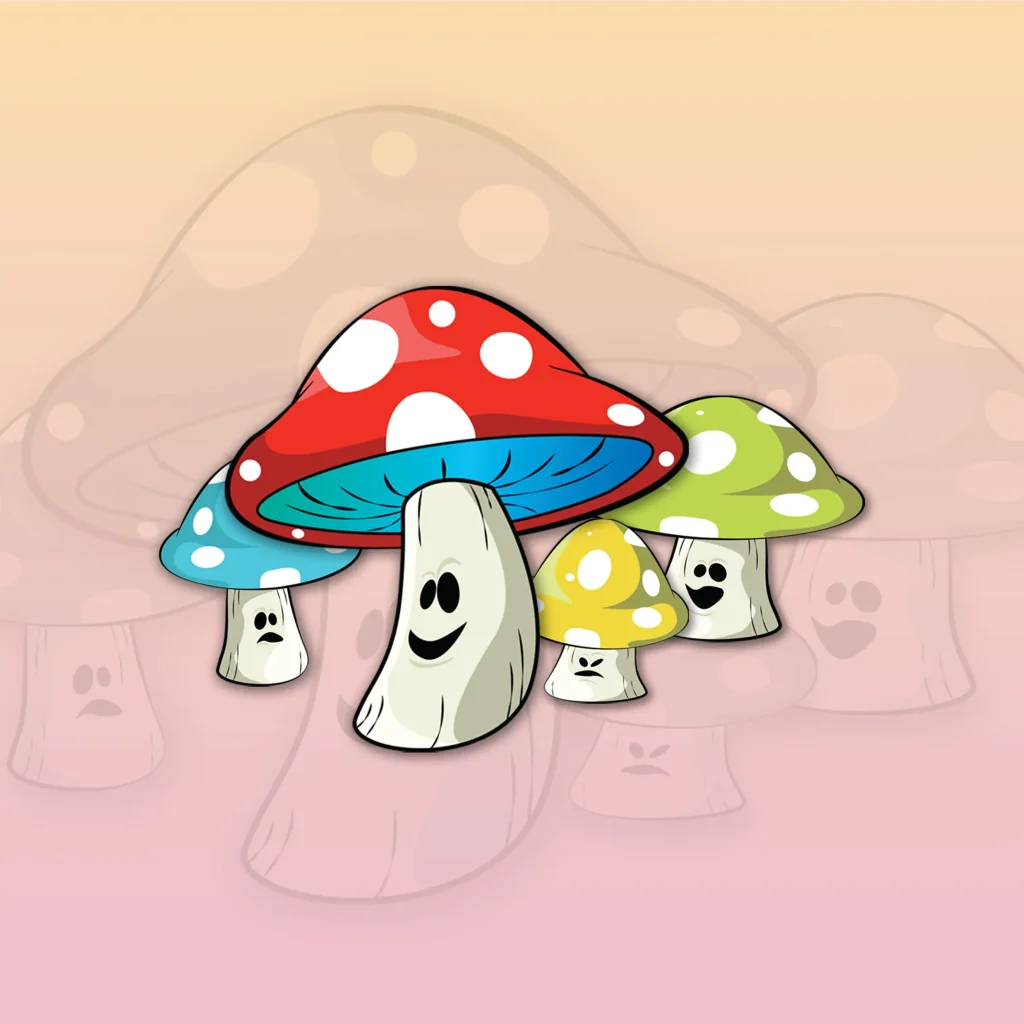 Mushroom Group Mockup